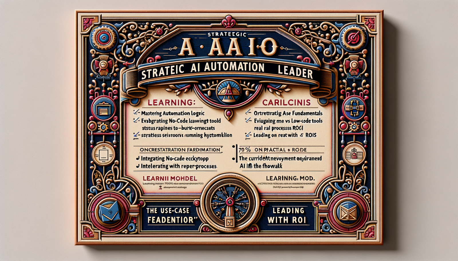 Certificacion SAAL Liderazgo Estrategico En Hiperautomatizacion E IA